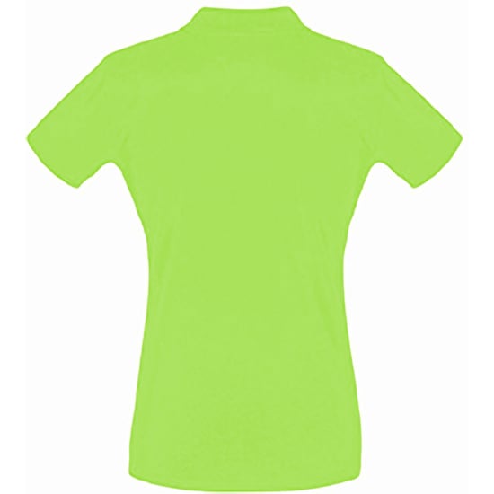 SOLS Womens/Ladies Perfect Pique Short Sleeve Polo Shirt (Apfelgrün) - Image 2