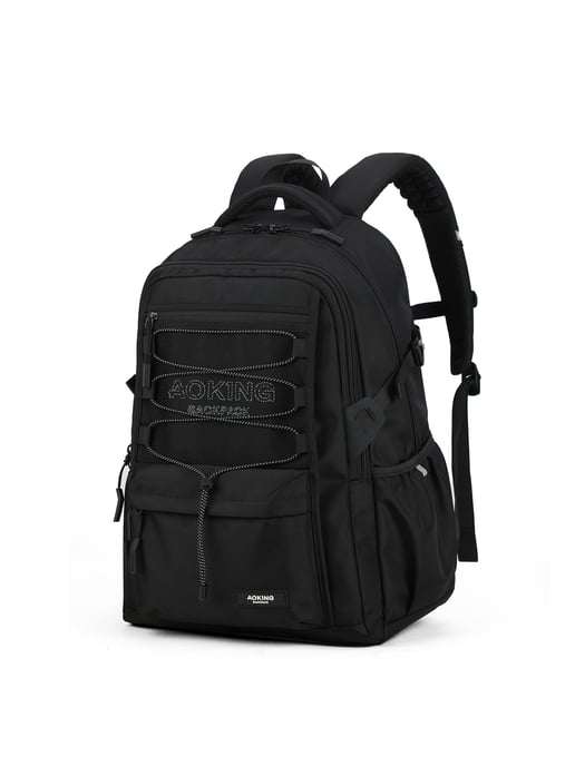 Aoking Rucksack Unisex BLACK - Image 2