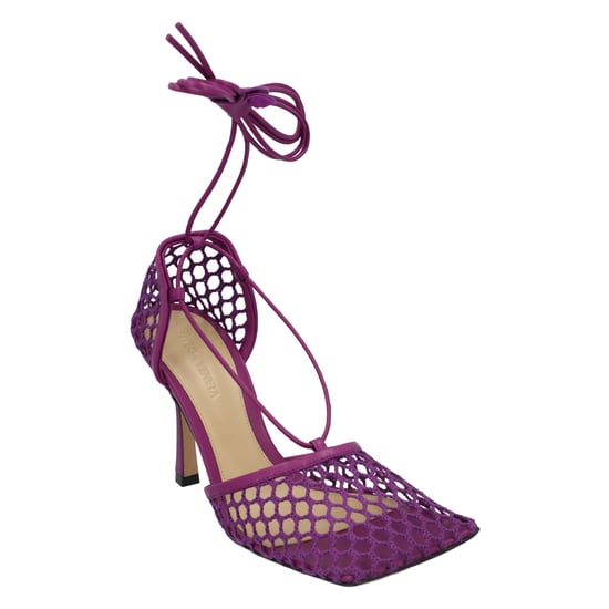 Bottega Veneta Stretch-Lace-Up-Sandalette lila - Image 2
