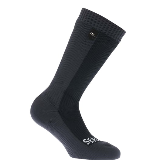 Sealskinz Unisex Startson Waterproof Mid Length Socks in Black