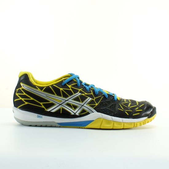 ASICS Gel-FireBlast Womens Black Court Trainer - Image 1