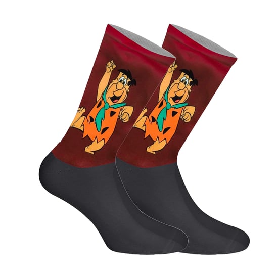 Unisex Elastische Bedruckte Lange Socken - Image 1