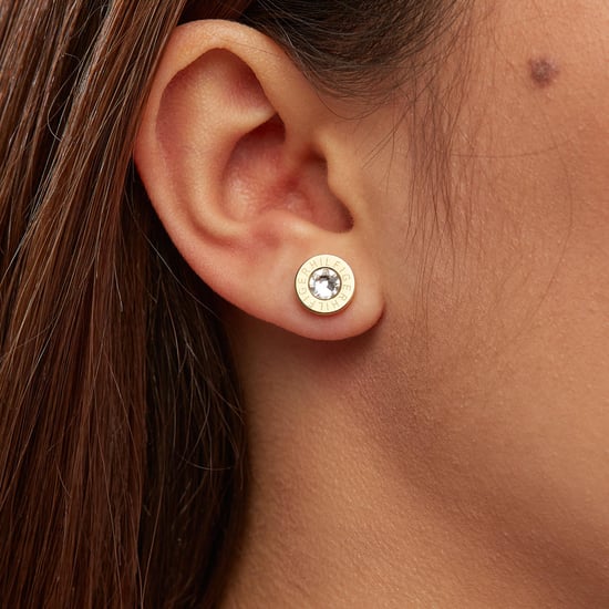 Tommy Hilfiger Women's Stainless Steel Stud Earrings - Gold 2700753 - Image 3