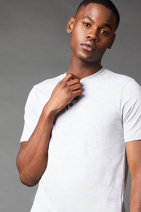 Grandad Neck T-shirt - Image 2