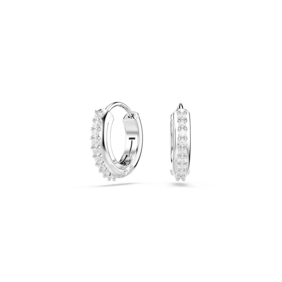 Swarovski 'Matrix' Damen Creolen aus Metall - Silber 5690670 - Image 1