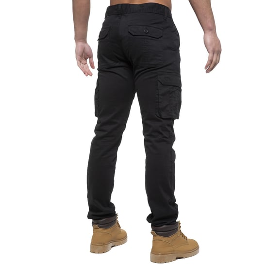 Enzo | Herren Cargo-Hose - Schwarz - Image 4