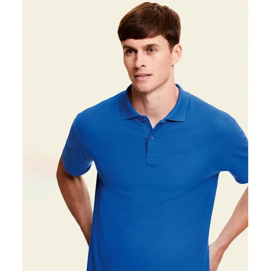 Fruit Of The Loom Herren Original Polo Shirt (Königsblau) - Image 3