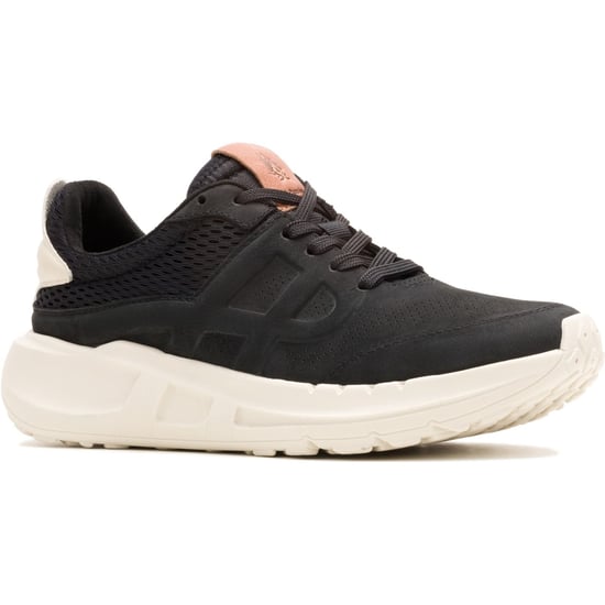 Hush Puppies Seventy8 Runner Wildleder Damen Sneaker in Schwarz - Image 1