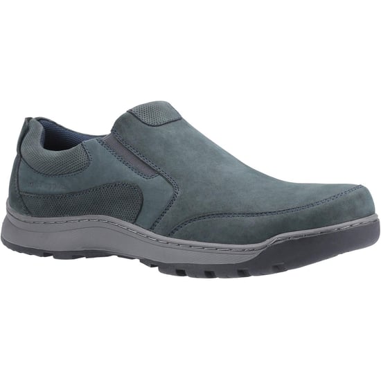 Hush Puppies - Herren Freizeitschuhe "Jasper", Leder (Marineblau) - Image 1