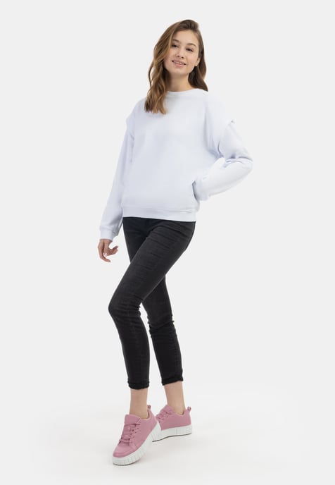 Mymo Sweatpullover Damen weiss - Image 2
