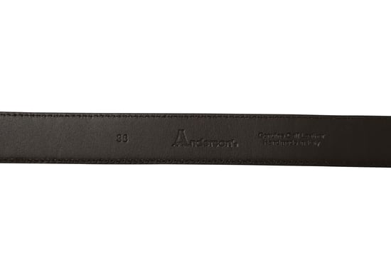 Andersons Schnallen Gürtel aus dunkelbraunem Wildleder - Image 4