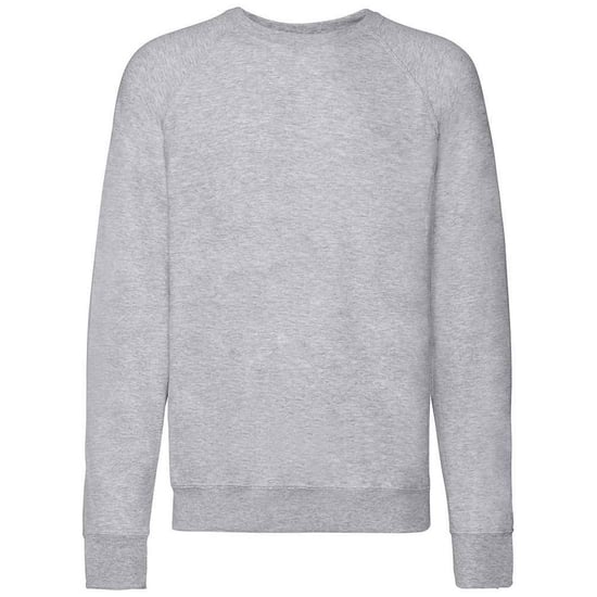 Fruit of the Loom - Sweatshirt für Herren/Damen Unisex Raglanärmel (Grau meliert) - Image 1