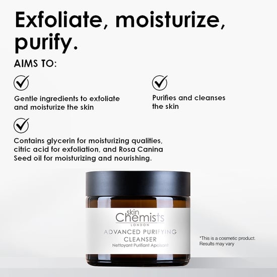 skinChemists Advanced Purifying Cleanser 50ml - Image 5