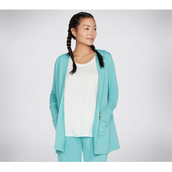 Skechers Damen Everyday Gürteltier Slouchy Hoodigan Cardigan - Image 3