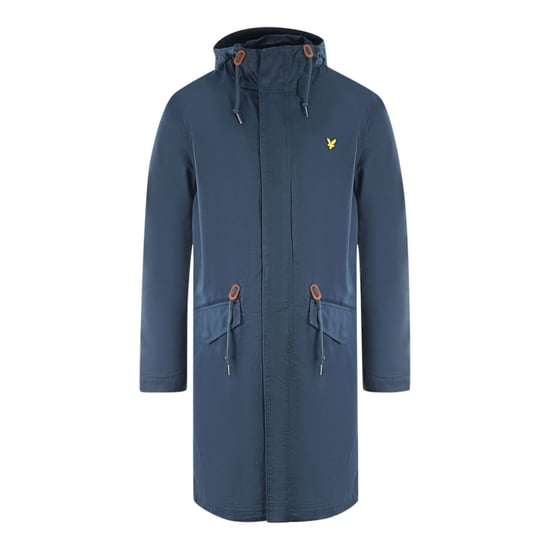 Lyle & Scott Fishtail Parka Marineblaue Jacke - Image 1