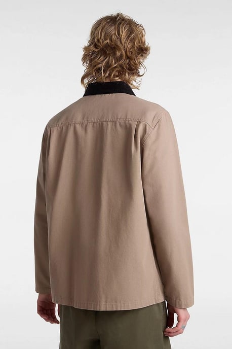 VANS Herren Drill Chore Jacke in Military Khaki - Image 5