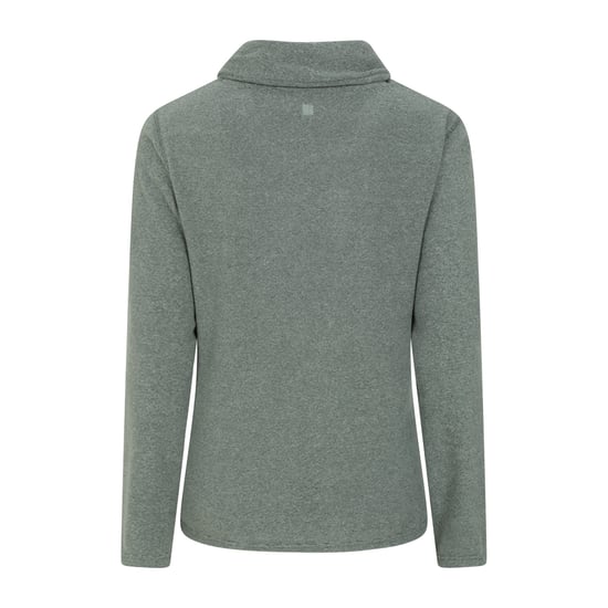 Mountain Warehouse Damen/Herren Hebridean Cowl Neck Fleece Top (dunkles Khaki) - Image 2