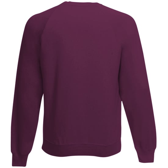 Fruit Of The Loom Kinder Unisex Raglan Ärmel Sweatshirt (2er Pack) (Burgund) - Image 2