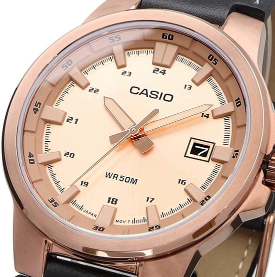 Casio Casio Collection Herrenbraun Uhr MTP-E173RL-5AVEF - Image 3