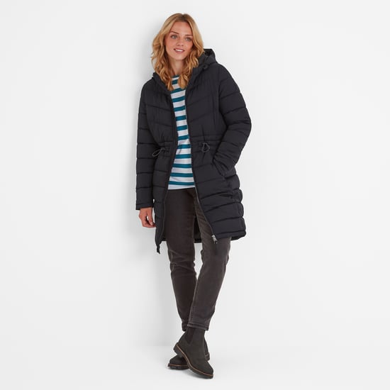 Orton Womens Padded Parka Black
