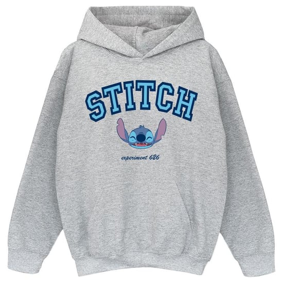 Disney Boys Lilo & Stitch Collegial Hoodie (Sports Grey)