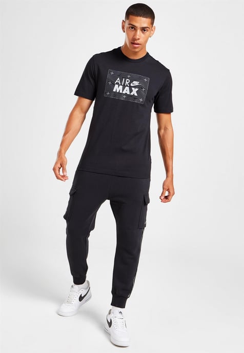 Nike Sportswear Retro Air Max T-Shirt in Schwarz - Image 4