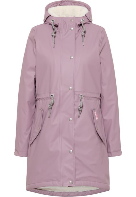 myMo Manteau de pluie avec doublure en fourrure tissée keepsudry - Image 1