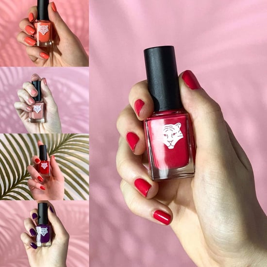 All Tigers Vegan & Natural Nail Polish Long-Lasting Shine, 206 Orange Red - Image 4