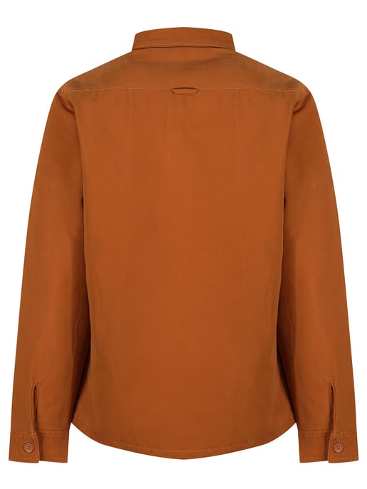 Luke 1977 Men's Bala Regular Fit Overshirt in Orange