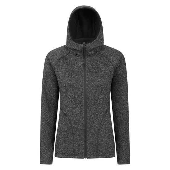 Mountain Warehouse Womens/Ladies Nevis Full Zip Hoodie (Black)