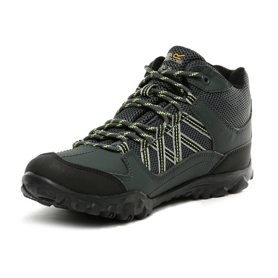 Regatta Childrens/Kids Edgepoint Stiefel (Briar Grey/Electric Lime) - Image 3