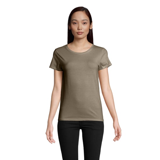 SOLS - "Pioneer" T-Shirt für Damen (Khakigrün) - Image 1