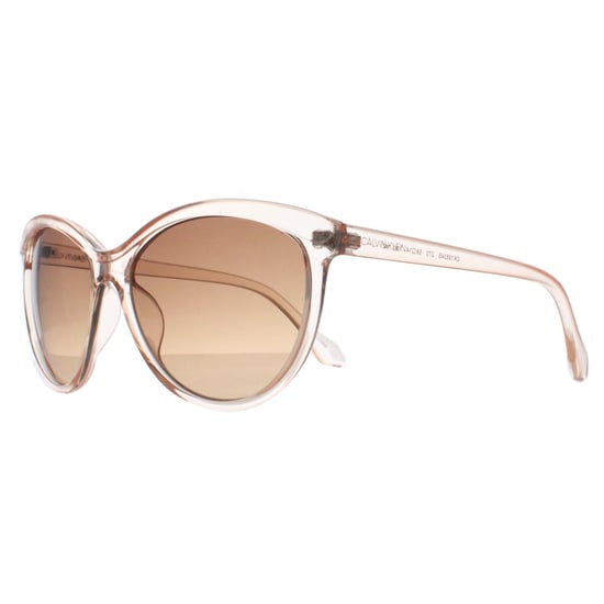 Calvin Klein Cat Eye Womens Crystal Beige Brown Gradient CK19534S