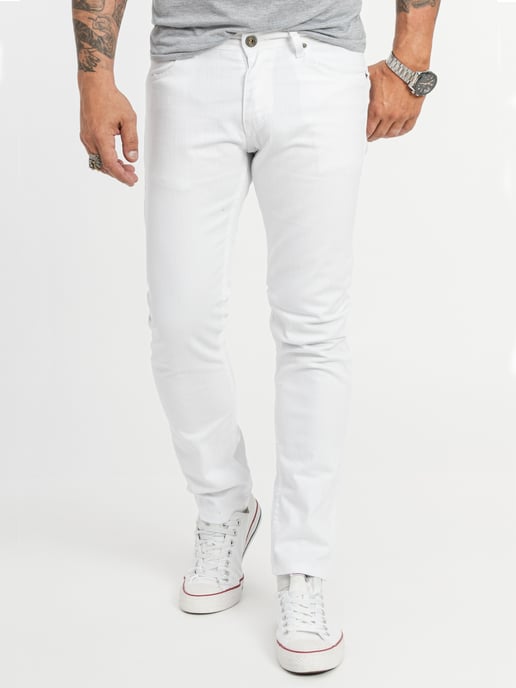 Rock Creek Jeans Slim Fit Weiß