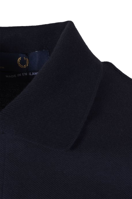 Fred Perry Das Original Made In England Polo-Shirt Marineblau - Image 2