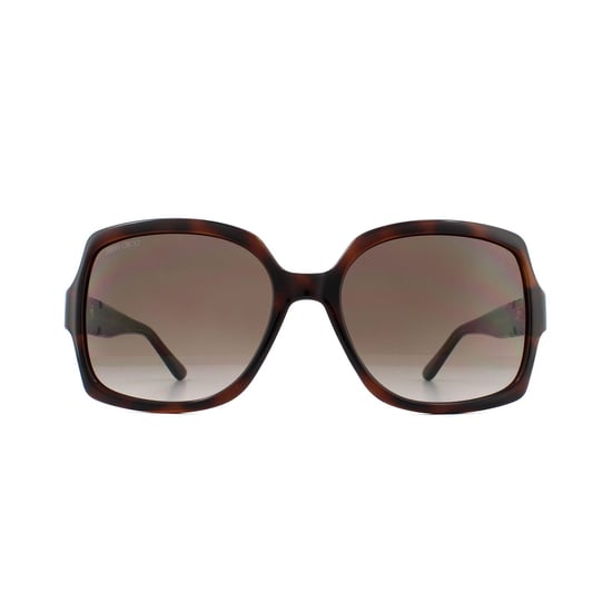 Jimmy Choo Sunglasses SAMMI/G/S 086 HA Dark Havana Brown Gradient