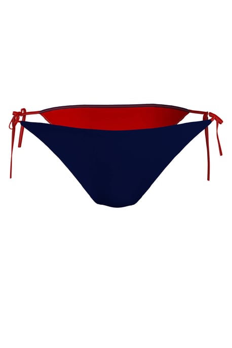 Tommy Hilfiger gestreiftes Bikinihöschen dunkelblau - Image 1