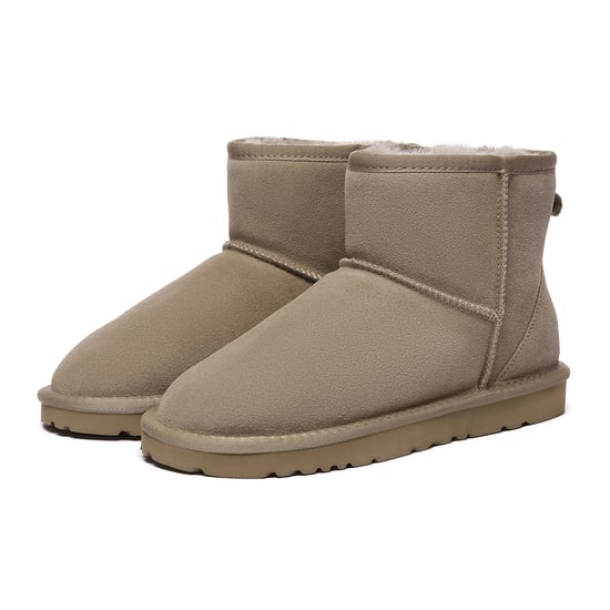 EVER AU Damen Leder Kurzstiefel - Ostrich - Image 4