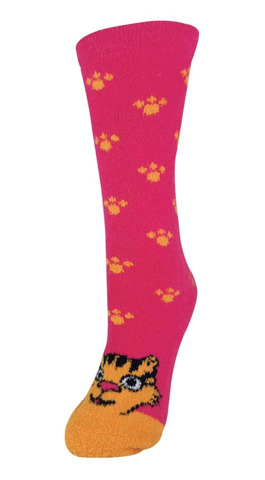 Damen / Damen flauschige Anti-Rutsch-Socken mit Tiermotiven - Image 1