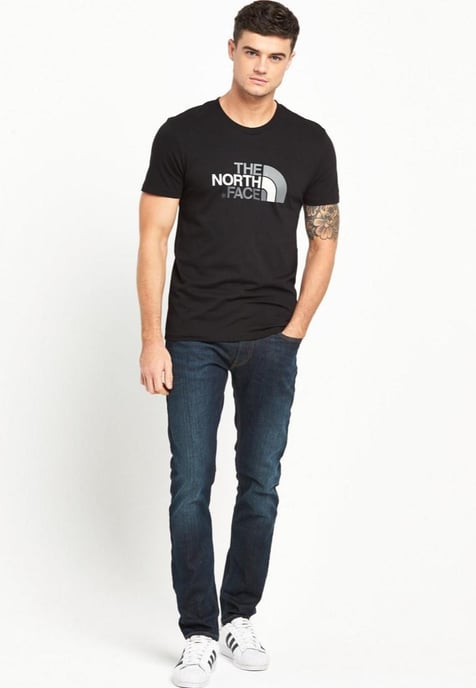 The North Face Mens T Shirt SS Easy Tee schwarz - Image 1