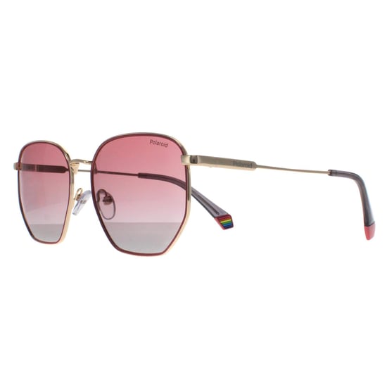 Polaroid Square Unisex Gold Rosa Rosa Gradient Polarisiert PLD 6214/S/X - Image 2