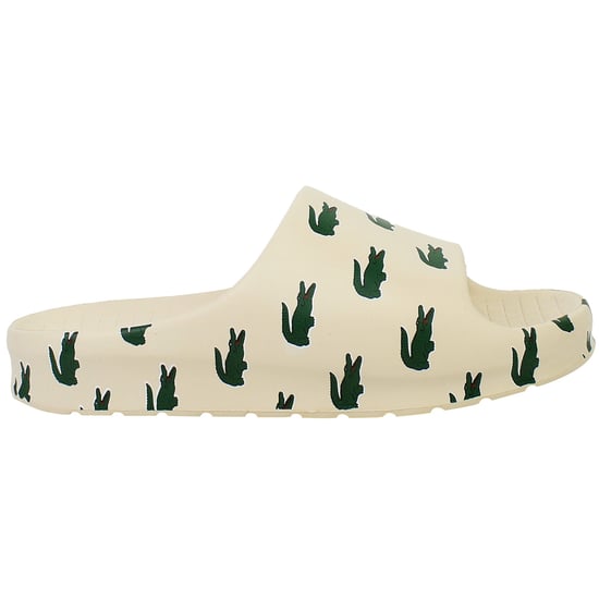 Lacoste Serve Slide 2.0 223 3 SFA Beige Damen-Slider - Image 3