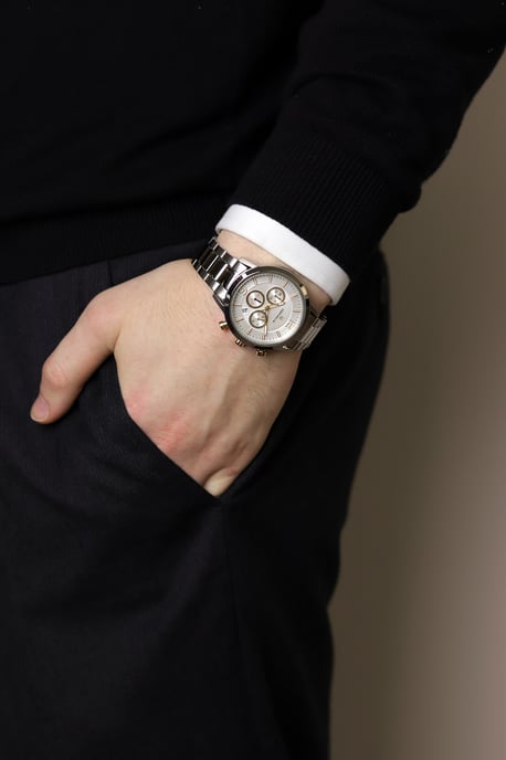 Orphelia Tempo Herren-Armbanduhr, silberfarben OR82808 - Image 4