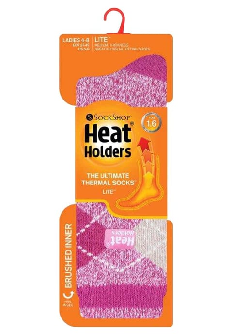 Heat Holders Lite - Dünne Damen-Winter-Thermosocken in modischen Ausführungen - Abbey - Image 2