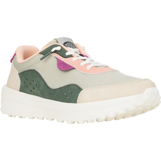 HEYDUDE Hayden Colorblock Polyester Damen Dusty Olive/Multi Turnschuhe - Image 1