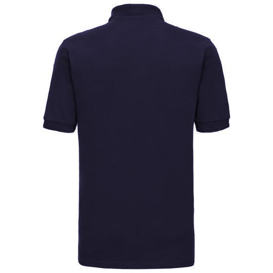 Russell Mens Ripple Kragen & Manschette Kurzarm-Poloshirt (French Navy) - Image 2