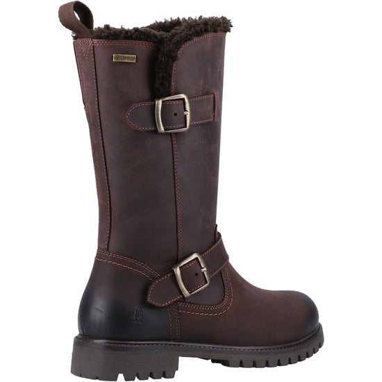 Hush Puppies Winnie Leder Damen Braun Stiefel - Image 2