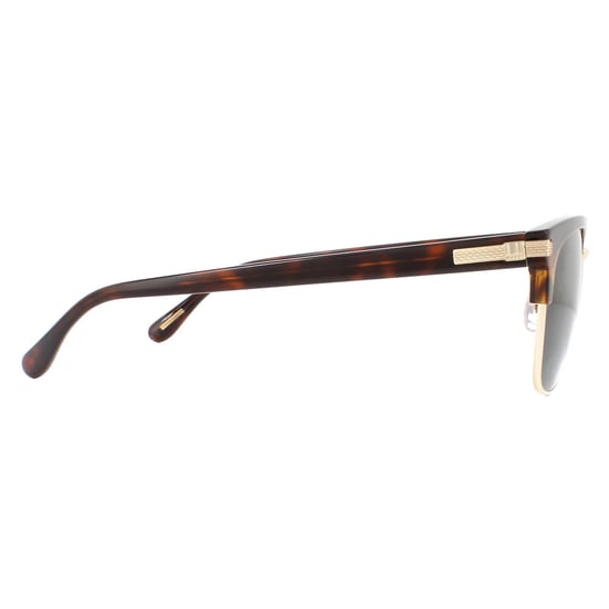 Dunhill Sunglasses SDH196M 300Z Shiny Rose Gold Black Some Grey