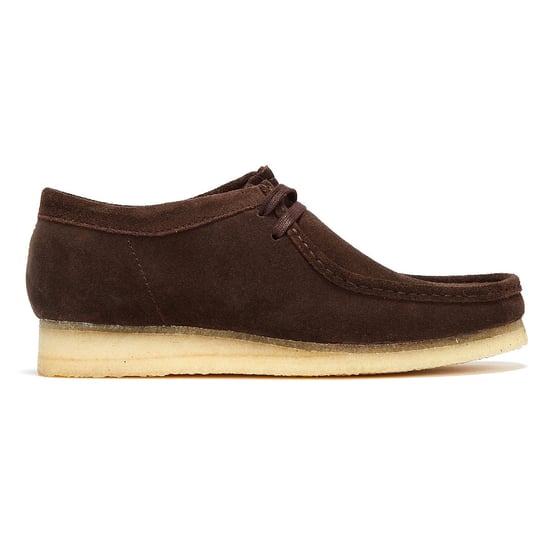 Clarks Wallabee Wildleder Herren Dunkel Braun Stiefel - Image 5