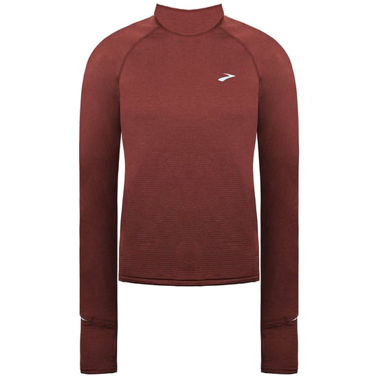 Brooks Notch Thermal 2.0 Damen-Oberteil in Braun - Image 1